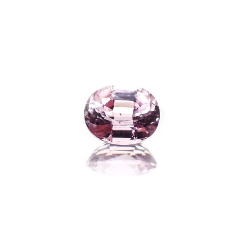 カラーシフト ピンクダイアスポア(宝石名ダイアスポア)アフガニスタン産 0.56ct 識別済[231124284]5.6x4.4mm前後