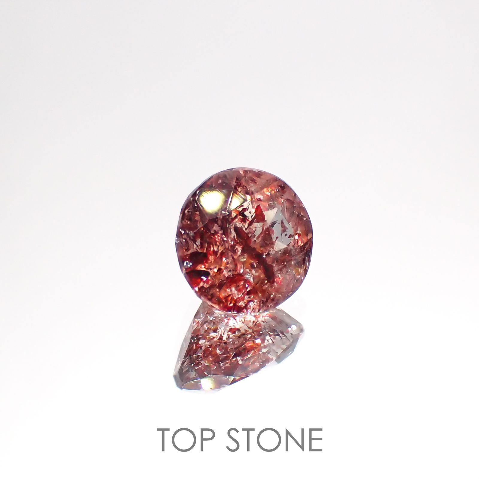ファイヤークォーツ ナイジェリア産 1.63ct[220114745]7.5x7.5mm前後