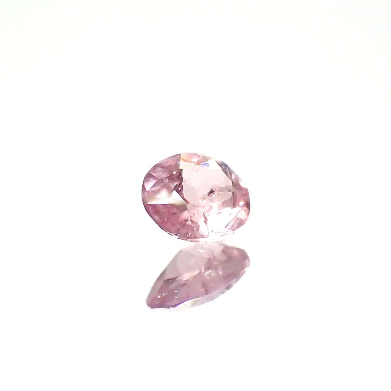 ペツォッタイト(ラズベリル)(宝石名ペツォッタイト)マダガスカル産 0.11ct 識別済[240226156]3.3x2.9mm前後