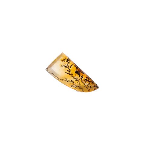 ◇フリーフォーム◇デンドリチッククォーツ ブラジル産 2.14ct [250330087]14x6.6mm前後