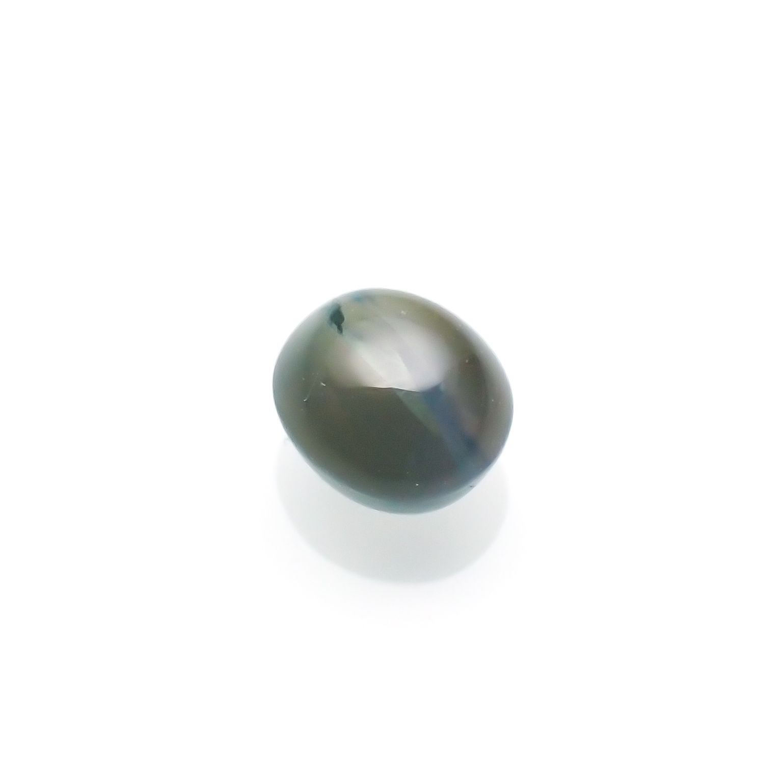 アレキサンドライトキャッツアイ インド産 0.34ct[220114067]3.9x3.4mm前後