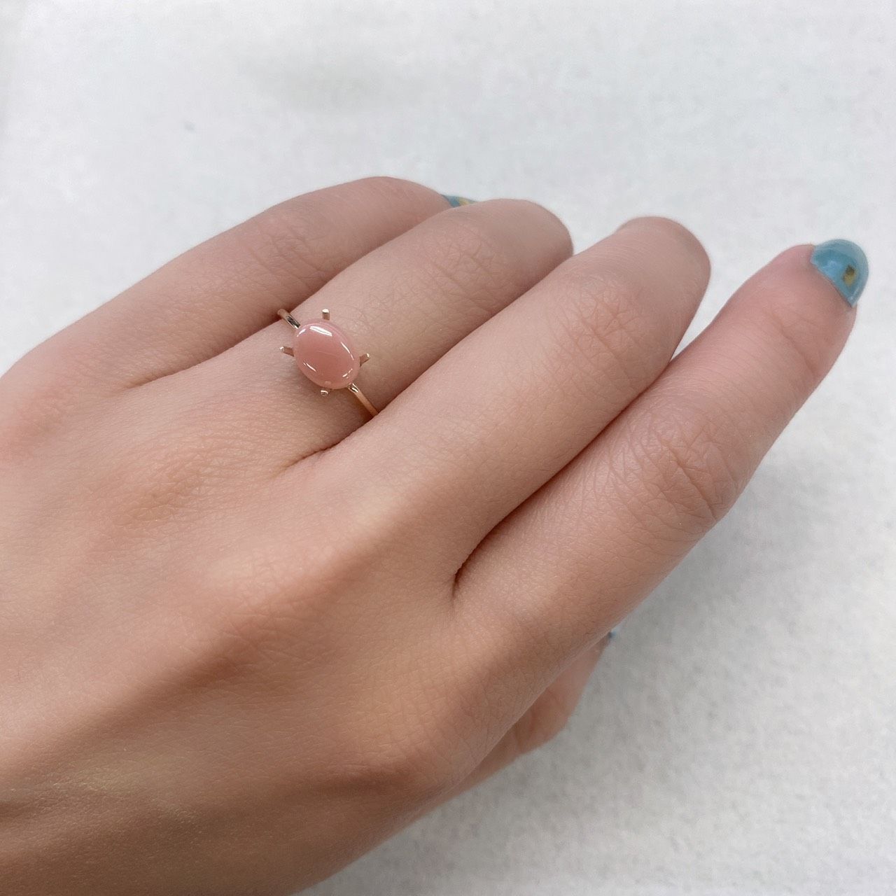 ロードクロサイト 北海道 稲倉石鉱山産 ルース 1.35ct[201812826]7.8×6.1mm前後