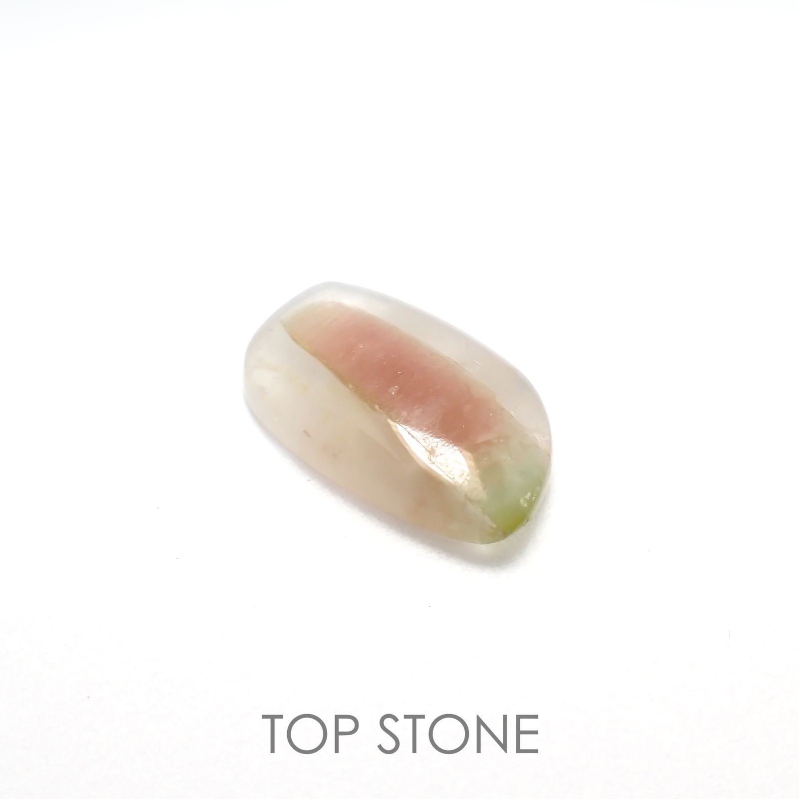 ◇フリーフォーム◇ミラクルトルマリンインクォーツ(宝石名トルマリネーテッド・クォーツ)ブラジル産 21.55ct 識別済[220917721]28.7x16mm前後