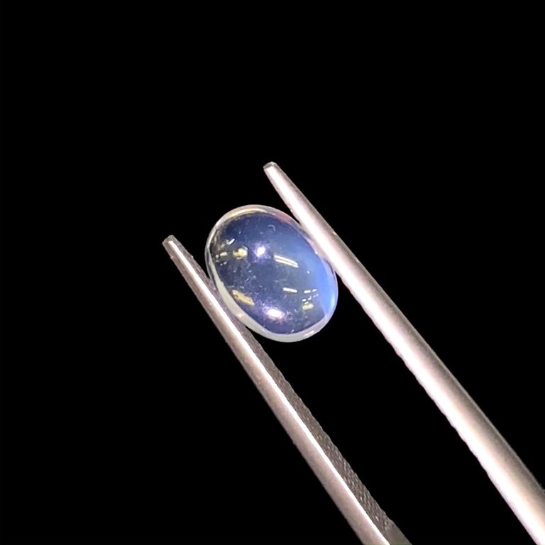 ブルームーンストーン(宝石名ペリステライト)インド産 0.90ct 識別済  