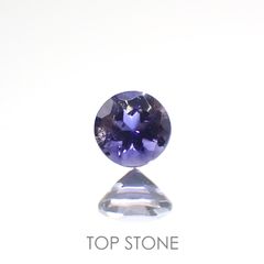 アイオライトサンストーン ブラジル・インド産 ルース 0.11ct[201812398]3×3mm前後