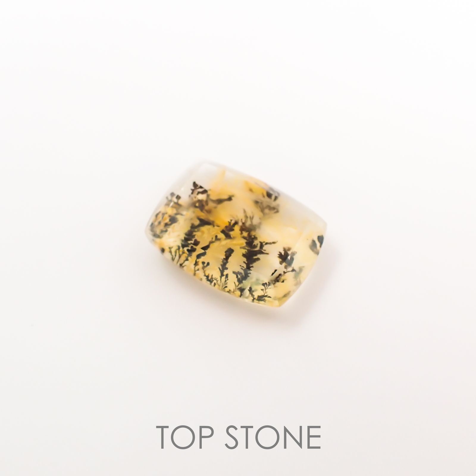 デンドリチッククォーツ ブラジル産 ルース 6.49ct[210510915]16.1×11.7mm前後