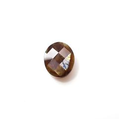 ◇チェッカーカット◇レインボーガーネット 日本・奈良県産 1.07ct[240125540]6.4x5.3mm前後