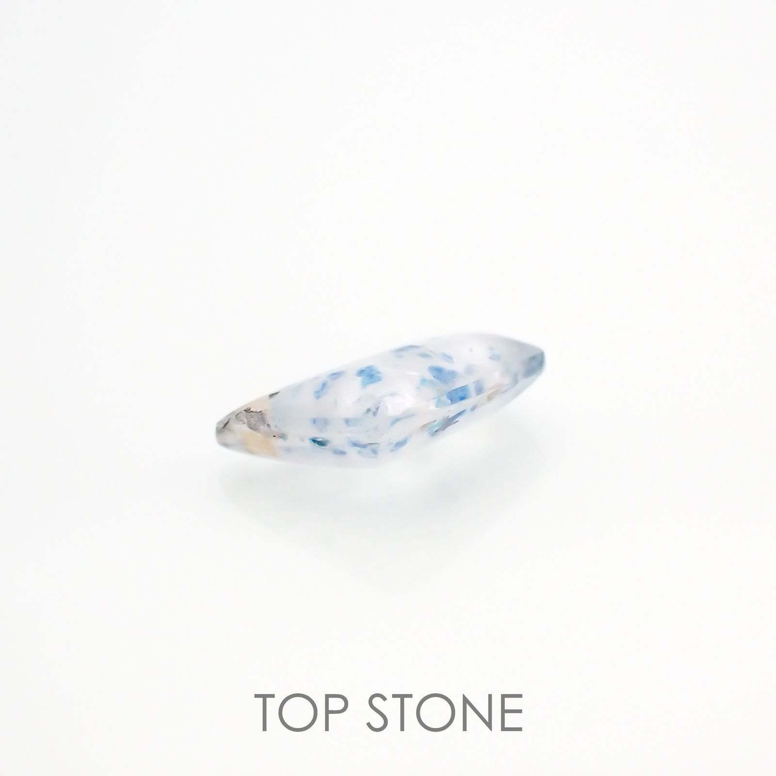 ◇バフカット◇パライバクォーツ ブラジル産 1.31ct[220115031]9.5x6.7mm前後