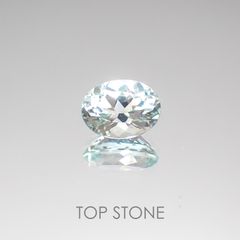 アンブリゴナイト/モンテブラサイト マダガスカル産 ルース 1.43ct[20207395]8.1×6.3mm前後