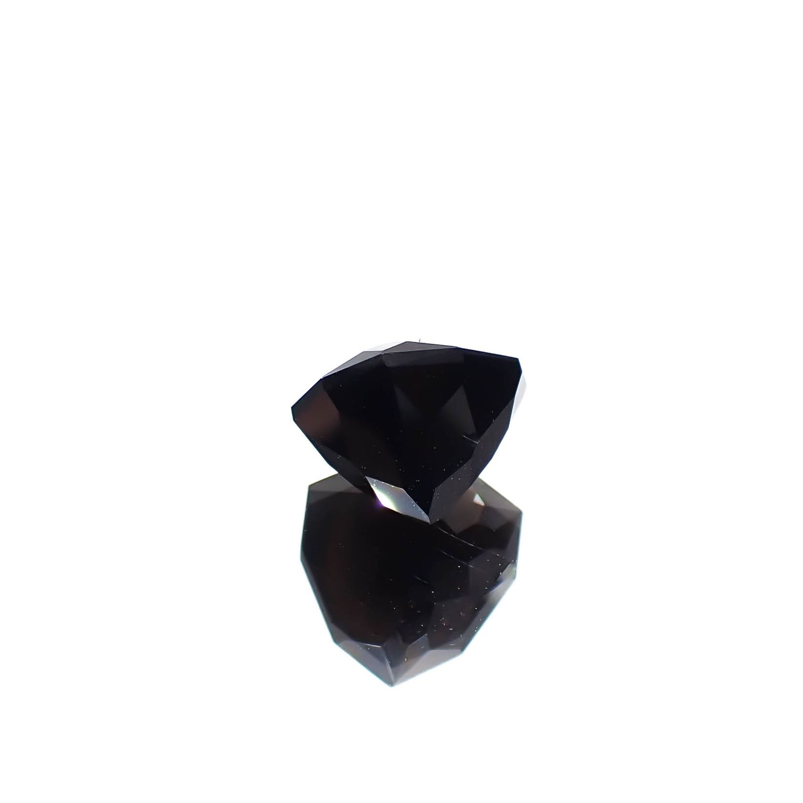 ◇カスタムカット◇モリオン チベット産 3.05ct[240527643]9.5x9.3mm前後