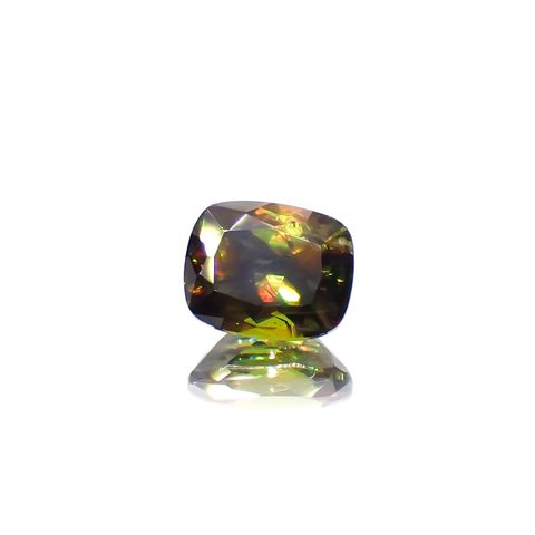 カラーチェンジスフェーン パキスタン産 1.58ct[231224744]7.5x6mm前後