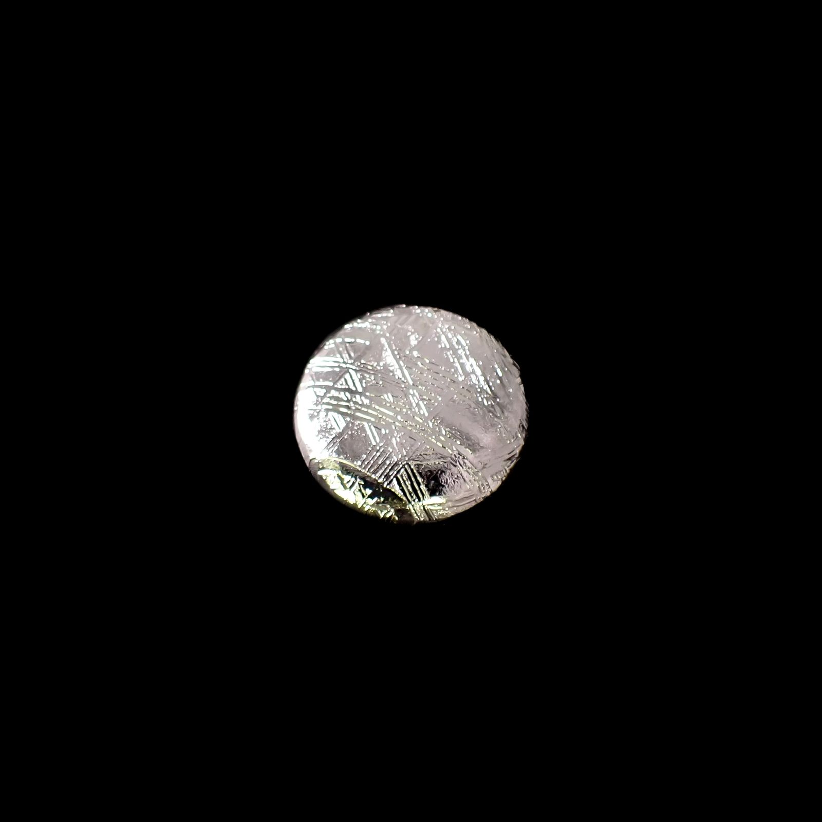 ムオニナルスタ隕石 発見地:スウェーデン 17.85ct[240125749]15.4x15.4mm前後