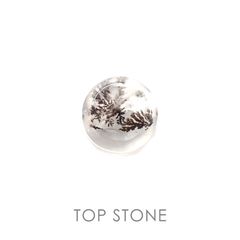 デンドリチッククォーツ ブラジル産 ルース 1.6ct[20106746]6.6×6.6mm前後