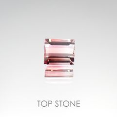 パーティカラートルマリン(宝石名パーティカラード・トルマリン) ブラジル産 1.210ct ソ付(彩珠)[20117509]6×5.1mm前後