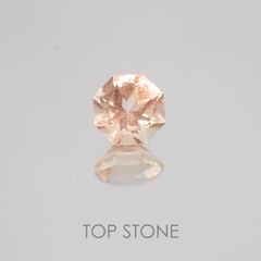 ◇オクタゴンカット◇オレゴンサンストーンSA  アメリカ産 ルース 0.28ct[210210043]3.9×3.9mm前後