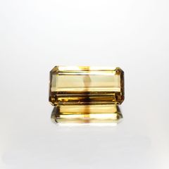 カラーバンドクリソベリル(宝石名クリソベリル)マダガスカル産 0.88ct 識別済[220114191]7.2x3.8mm前後