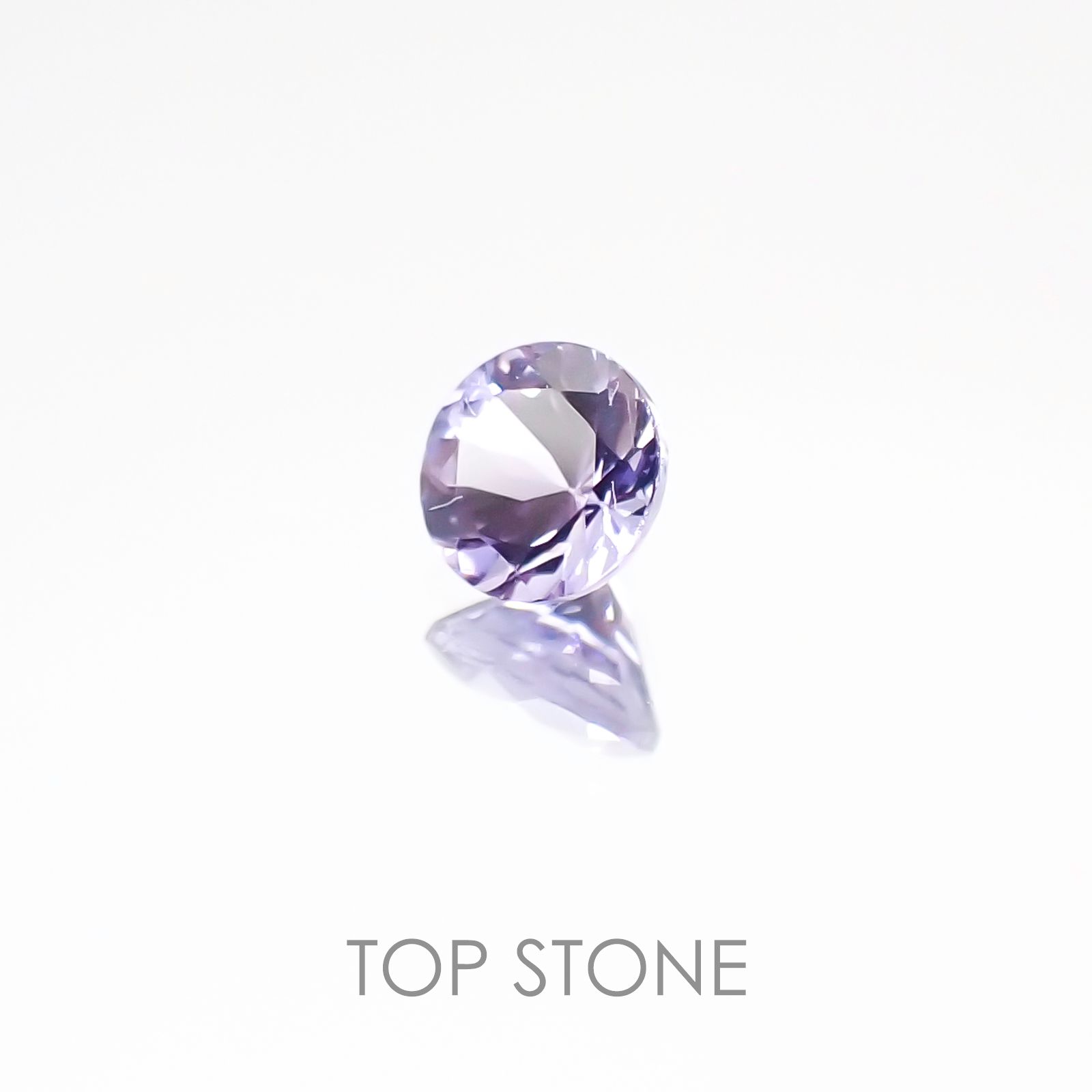 ラベンダースピネル スリランカ産 ルース 0.27ct[20106654]3.8×3.8mm前後
