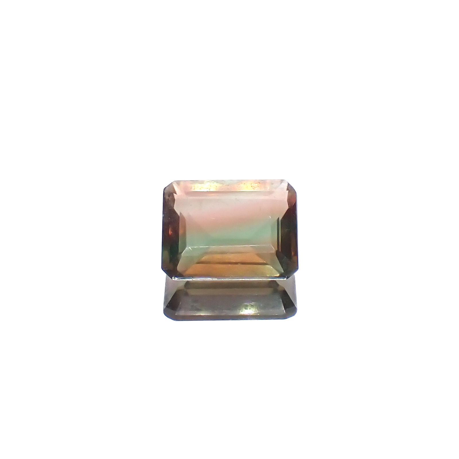 パーティカラーフローライト フルオレッセンス ブラジル産 4.40ct[240326916]10.9x8.8mm前後