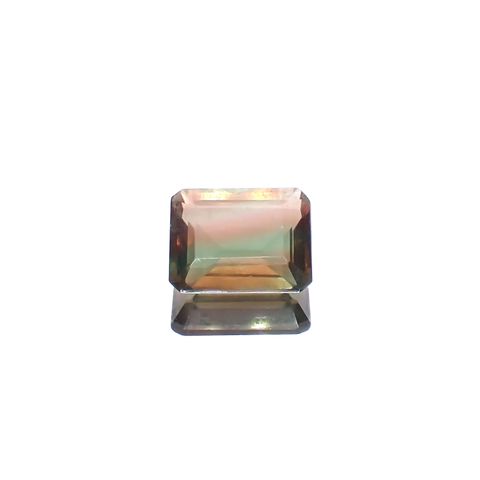 パーティカラーフローライト フルオレッセンス ブラジル産 4.40ct[240326916]10.9x8.8mm前後