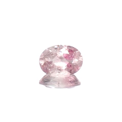 ピンククリスタルトルマリン(宝石名ピンク・トルマリン)コンゴ民主共和国産 1.17ct 識別済[230823233]8x6mm前後