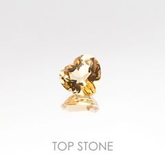 インペリアルトパーズ ブラジル産 ルース 0.5ct[20106514]5.2×4.9mm前後