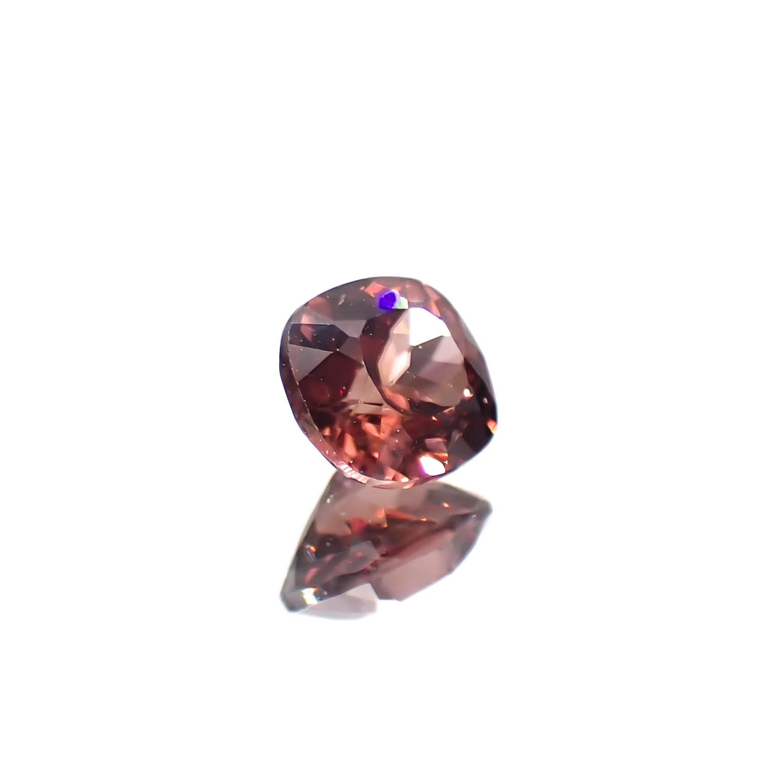 ピンクジルコン スリランカ/カンボジア産 0.51ct[240627923]4.2x4mm前後