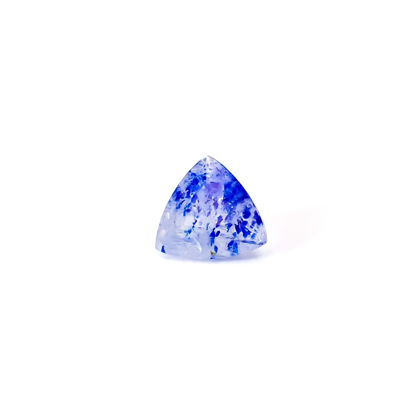 ラズライトインソーダライト フルオレッセンス アフガニスタン産 1.24ct / 8.1x8.3mm前後 [260431994]