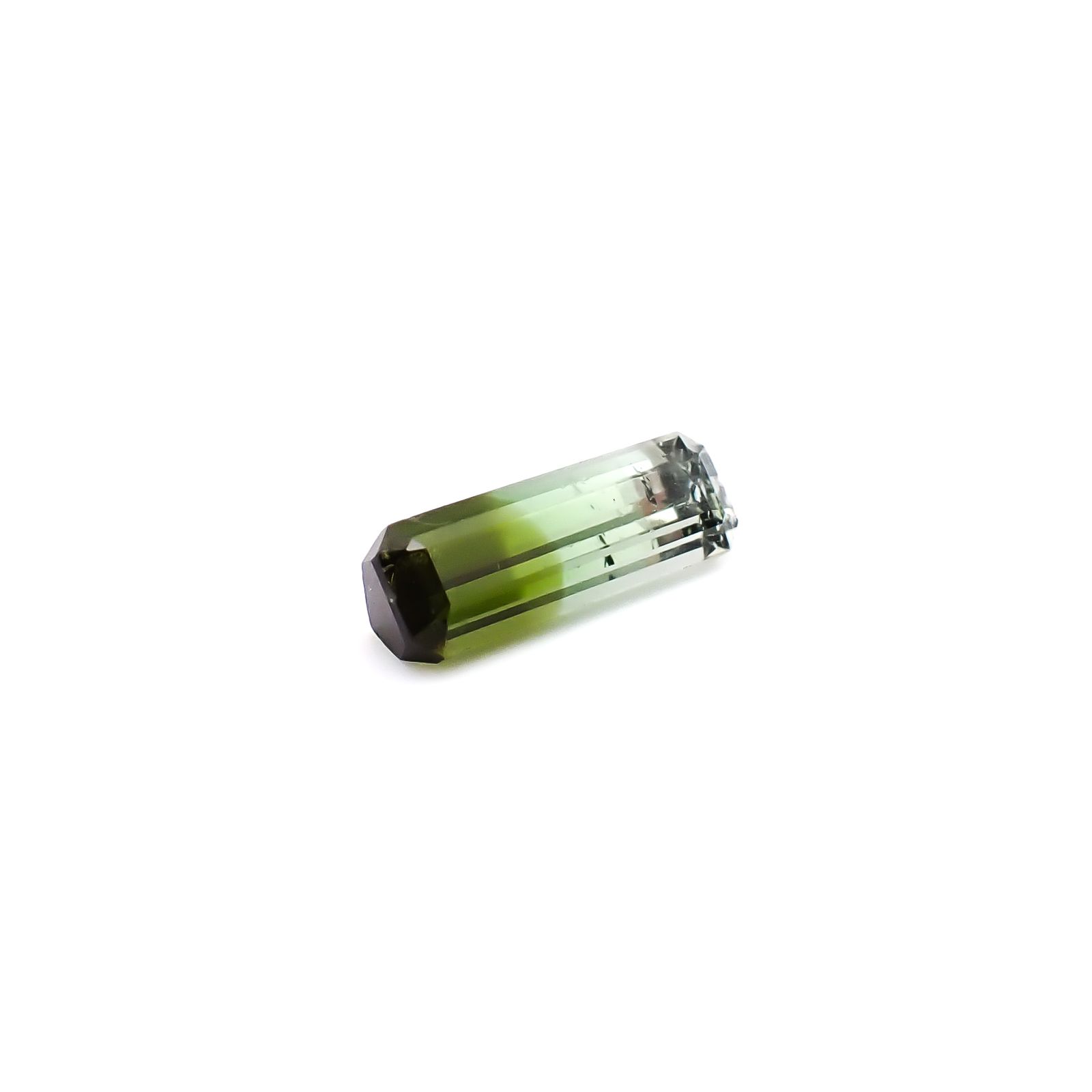 バイカラートルマリン アフガニスタン産 1.37ct / 10.8x3.7mm前後 [260932770]