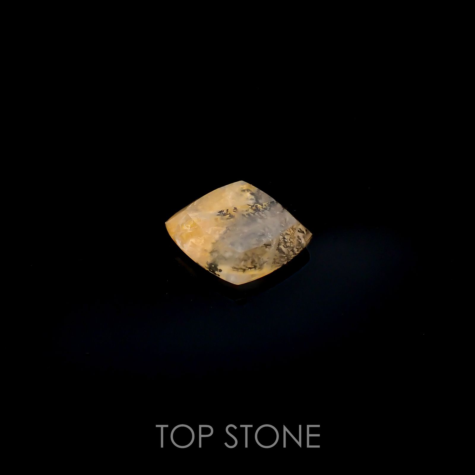 デンドリチッククォーツ ブラジル産 4.23ct[220616703]12x11.4mm前後