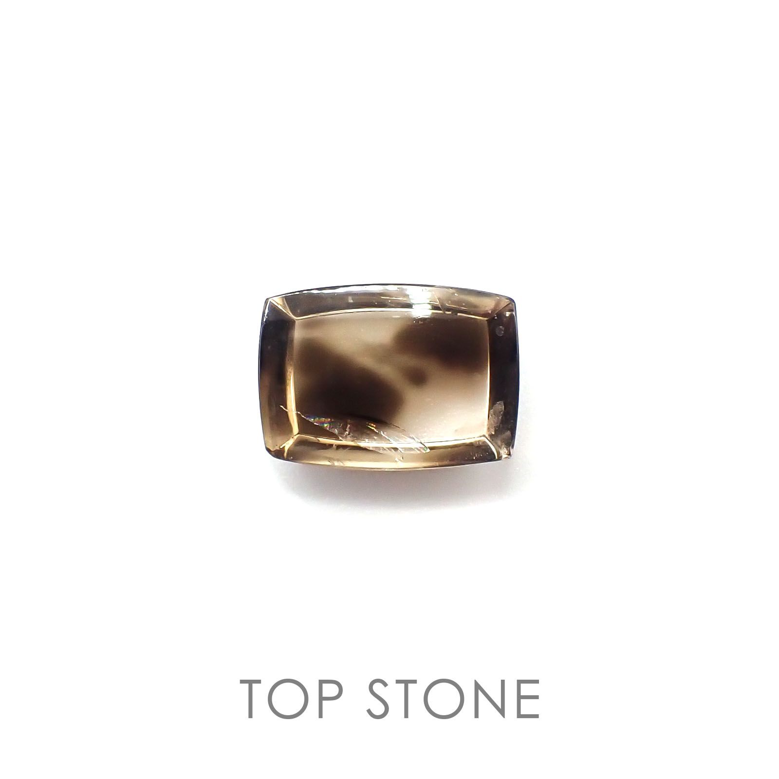ダルメシアンクォーツ ブラジル産 ルース 9.8ct[20095871]16×11.5mm前後