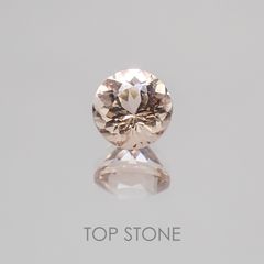 モルガナイト ナイジェリア産 ルース 0.83ct[20129092]5.7×5.7mm前後