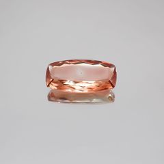 オレゴンサンストーン(宝石名ラブラドライト・サンストーン)アメリカ・オレゴン州産 4.416ct ソ付(彩珠)[230622268]16.4x8.3mm前後
