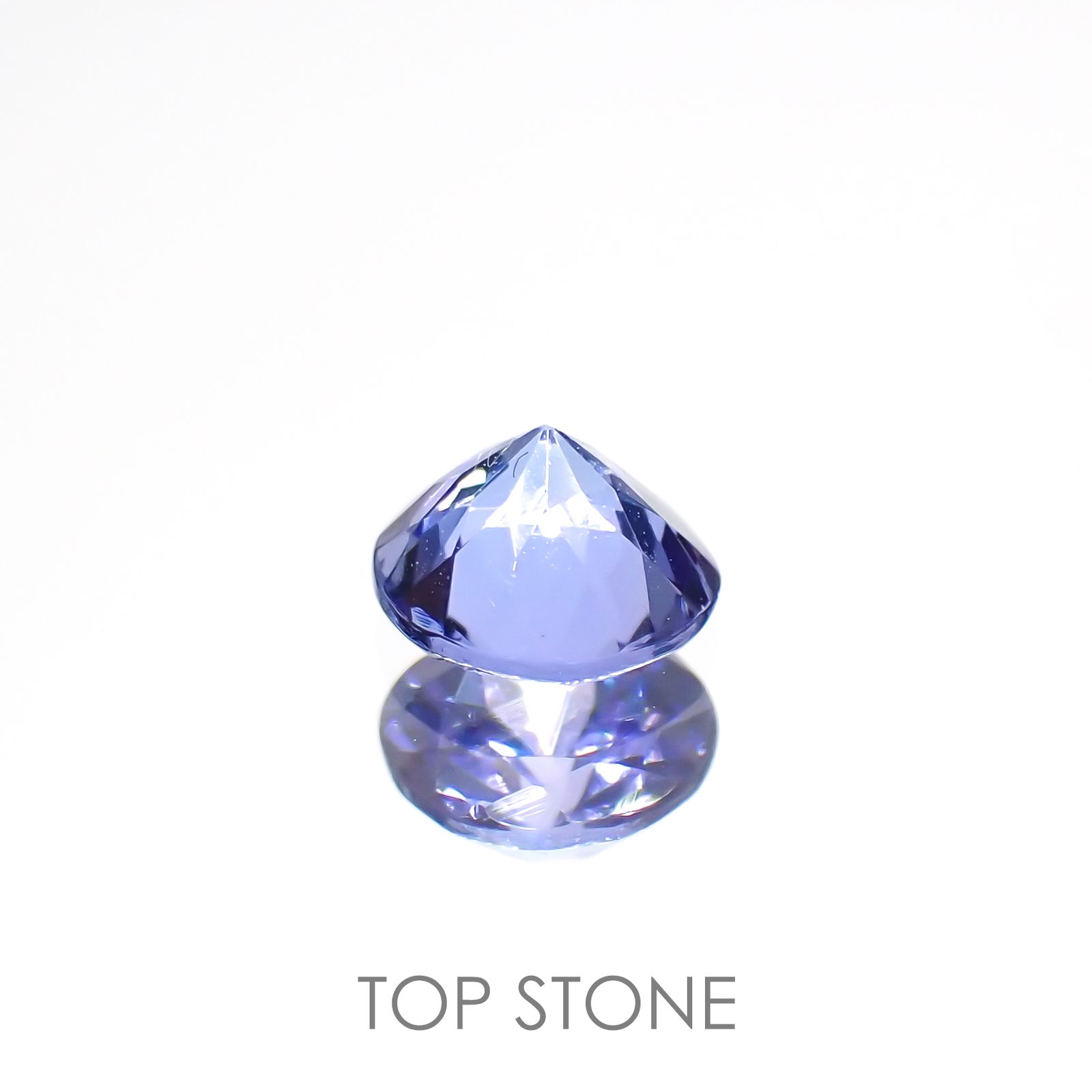 タンザナイト(宝石名タンザナイト)タンザニア産 0.46ct 識別済[220516045]5x4.9mm前後
