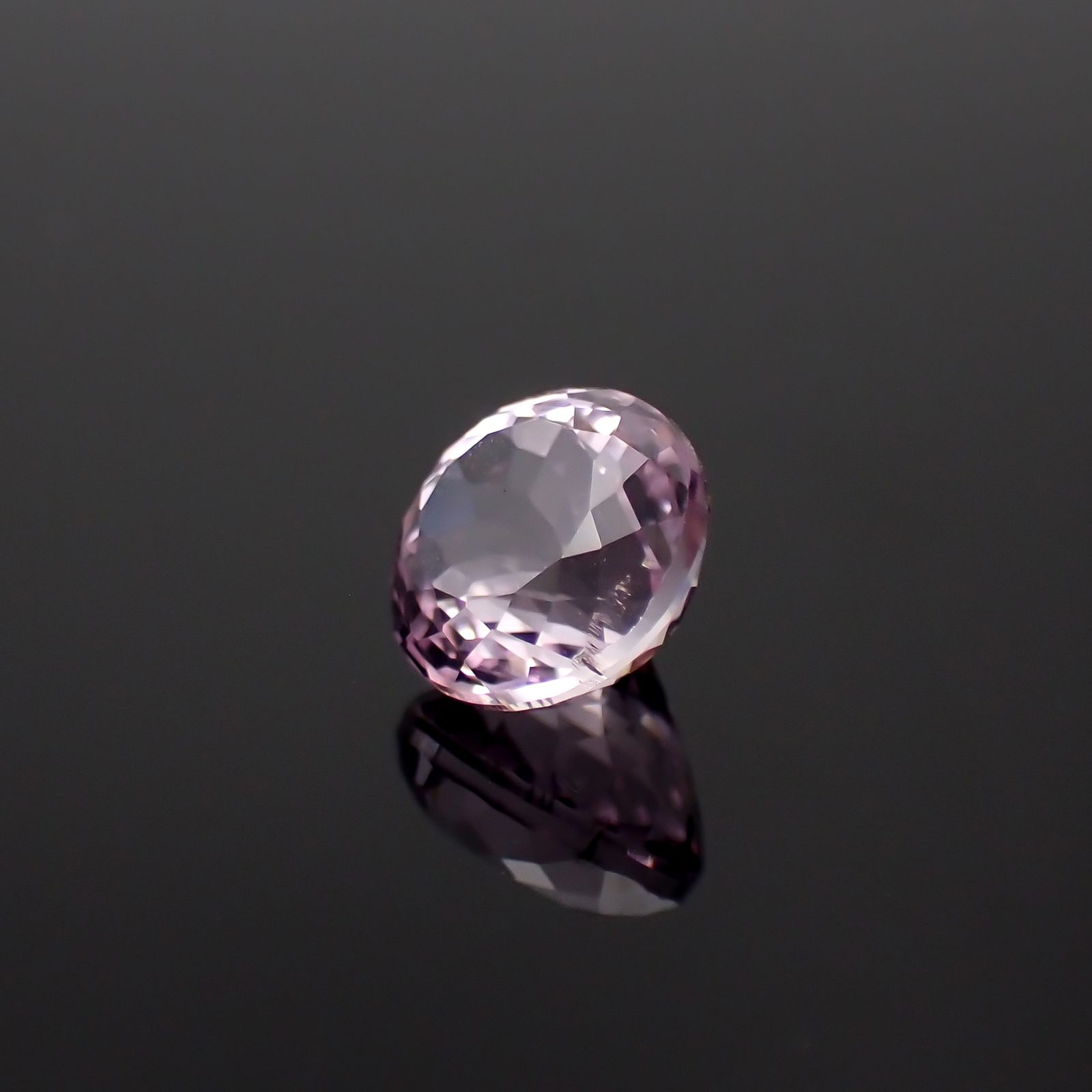 クンツァイト アフガニスタン産 2.50ct[231124350]7.7x7.7mm前後
