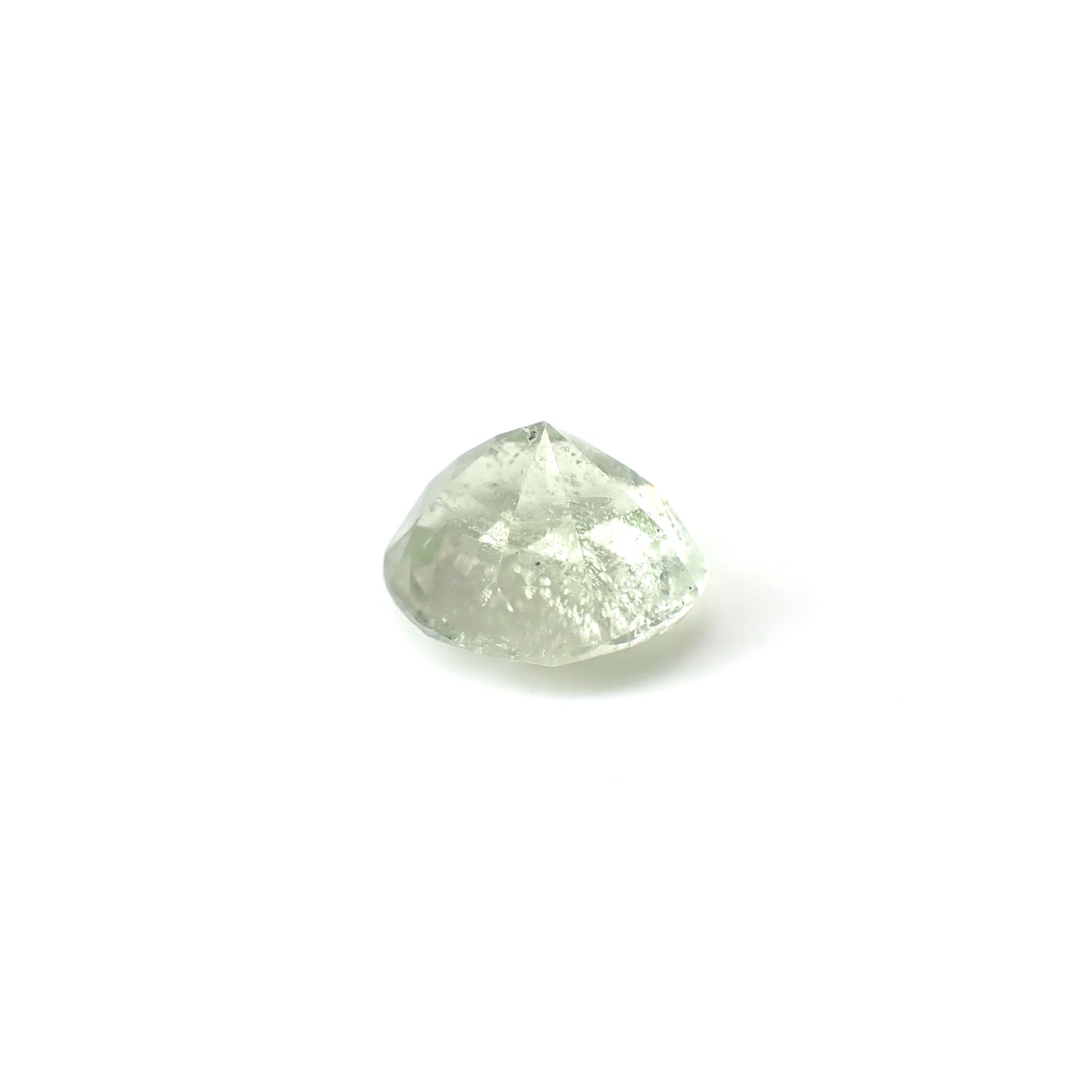 ヘルデライト(宝石名ヘルデライト)ブラジル産 2.585ct ソ付(日独)[250830964]8.87x8.33mm前後
