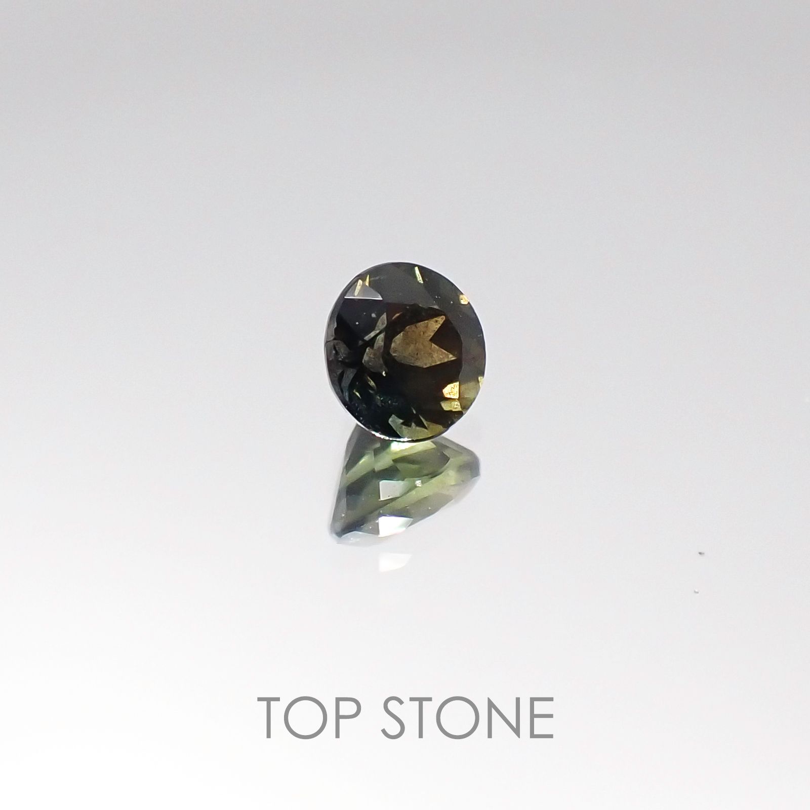 ゴールドシーンサファイア(宝石名シーン・サファイア)ケニア産 0.37ct 識別済[220717174]4x4mm前後