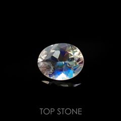 レインボームーンストーン(宝石名ラブラドライト)タンザニア産 1.11ct 識別済[220716858]8x6.4mm前後