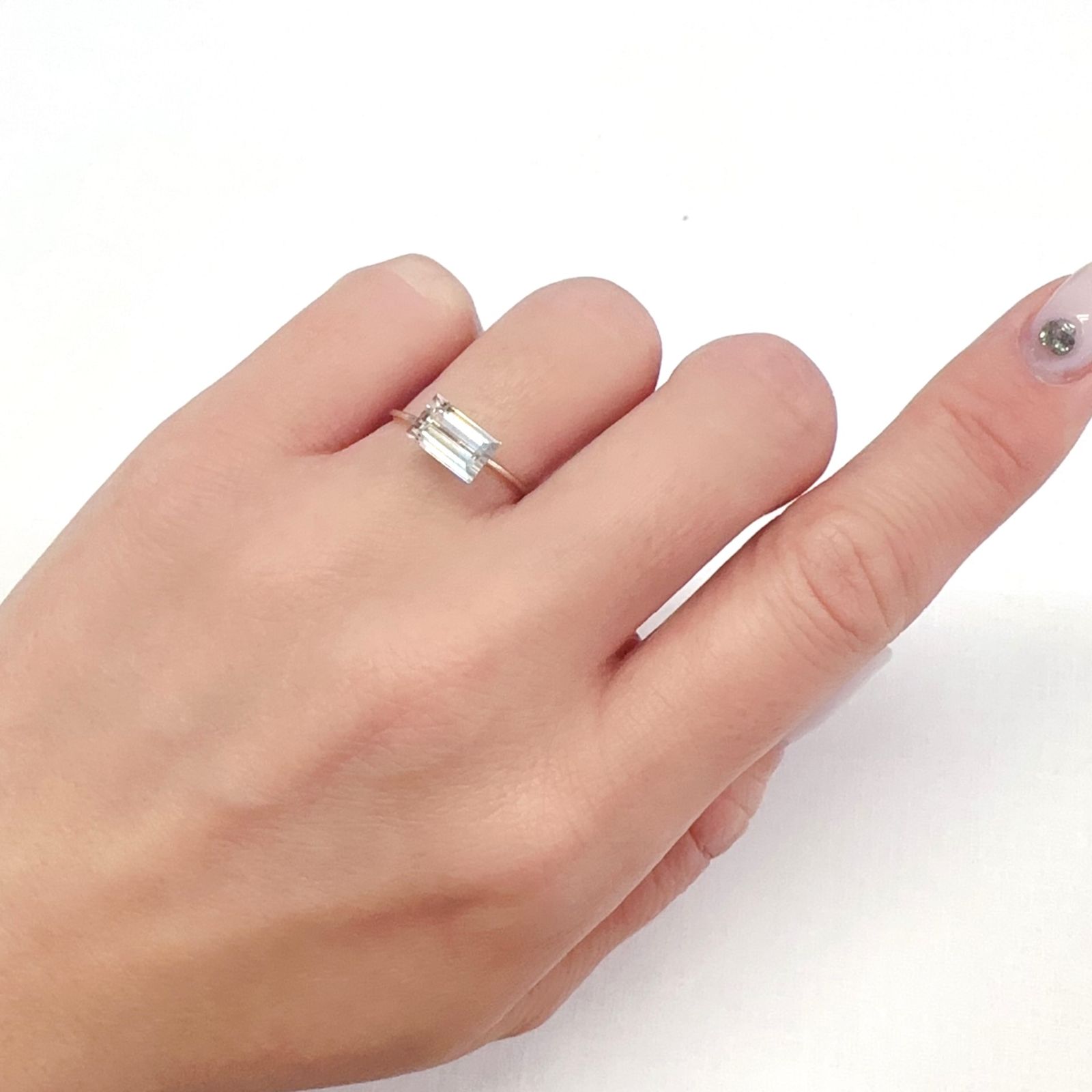 バイカラートパーズ ウクライナ産 1.90ct[231224890]8x5mm前後