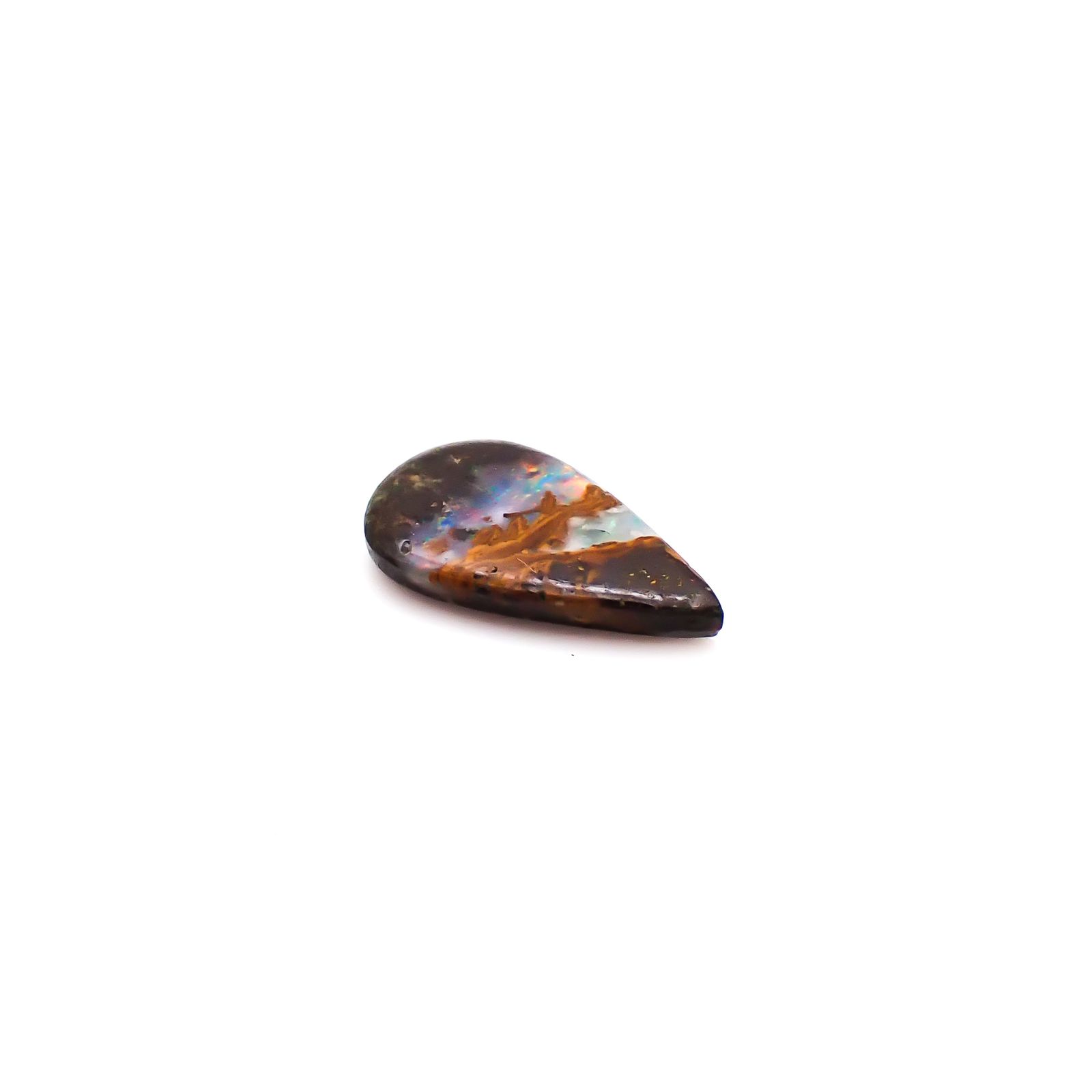 ボルダーオパール オーストラリア産 0.88ct / 10.9x6.2mm前後 [260933077]