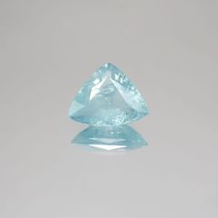パライバトルマリン(宝石名トルマリン/別名パライバ・トルマリン) モザンビーク産 1.73ct 識別済[21059395]7.9×9.7mm前後