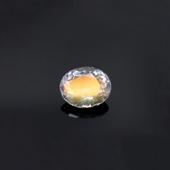 レインボームーンストーン(宝石名ラブラドライト) マダガスカル産 1.277ct ソ付(彩珠)[210611256]8×6.4mm前後