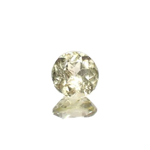 ブラジリアナイト(宝石名ブラジリアナイト)ブラジル産 0.87ct 識別済[230220692]6.1x6mm前後