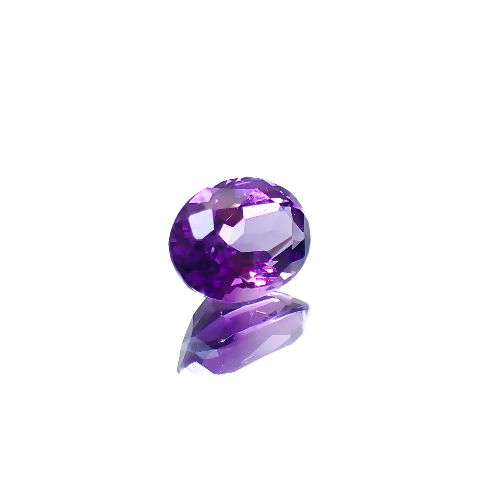 カラーシフトアメジスト ブラジル/ウルグアイ産 1.26ct [250329979]8x6.2mm前後