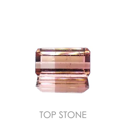 バイカラートルマリン(宝石名トルマリン)アフガニスタン産 1.49ct 識別済[221219558]8.7x4.6mm前後