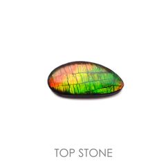 ◇フリーフォーム◇アンモライト トリプレット カナダ産 8.33ct[220817407]23x11.2mm前後
