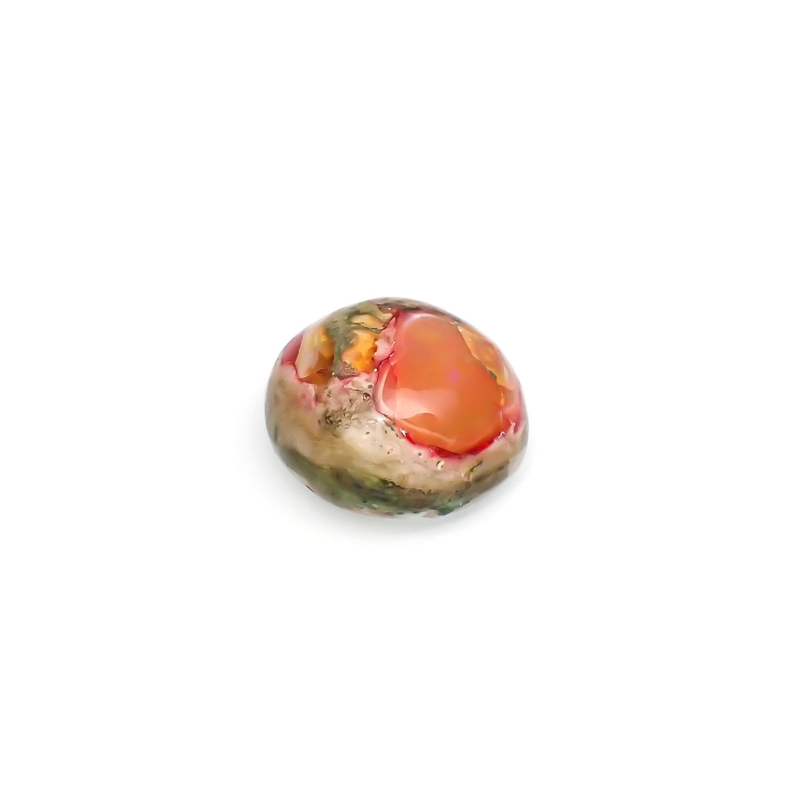 カンテラオパール メキシコ産 7.50ct / 15.3x13.6mm前後 [251015293]