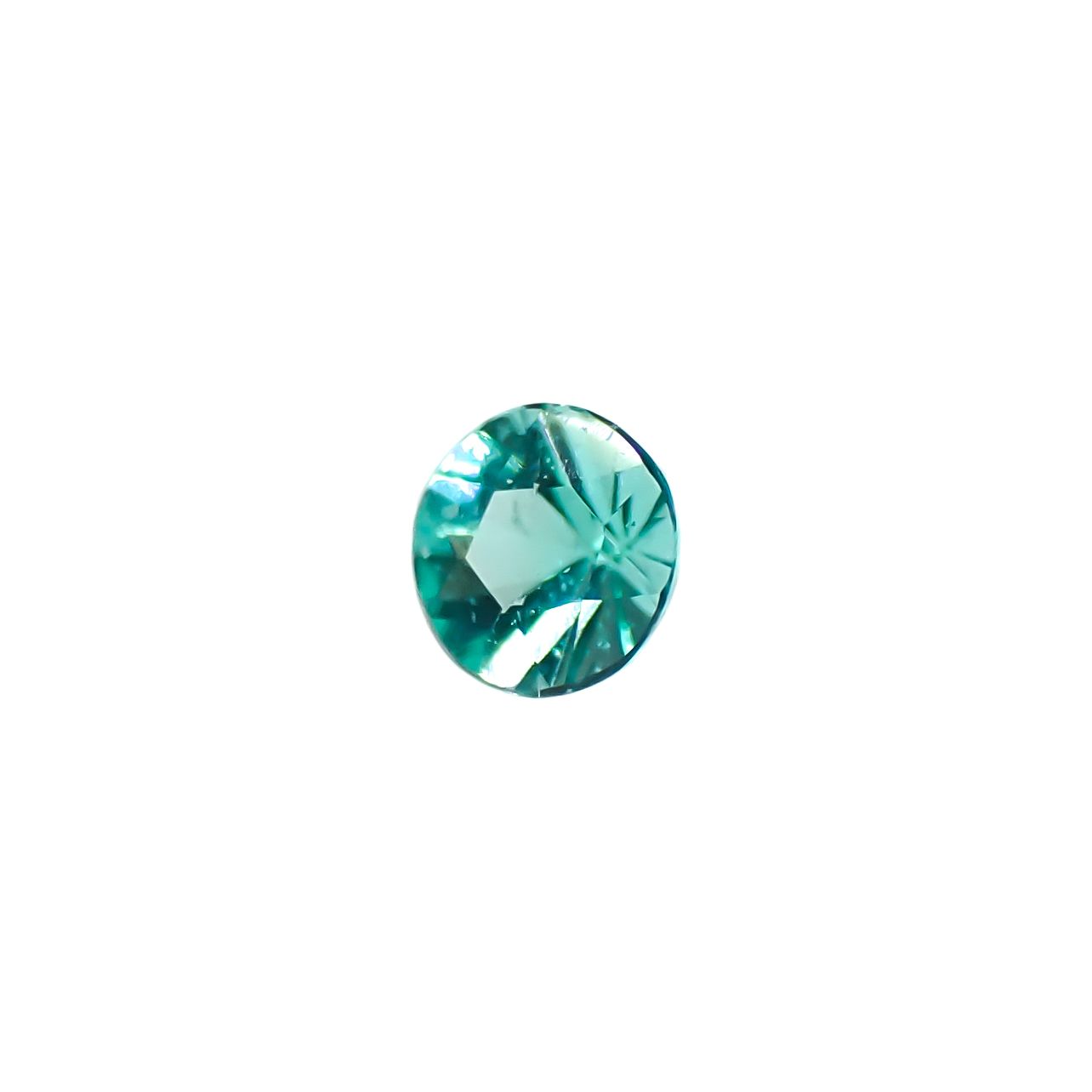 パライバトルマリン ブラジル・パライバ州バターリャ鉱山産 0.027ct [241029352]1.9x1.9mm前後