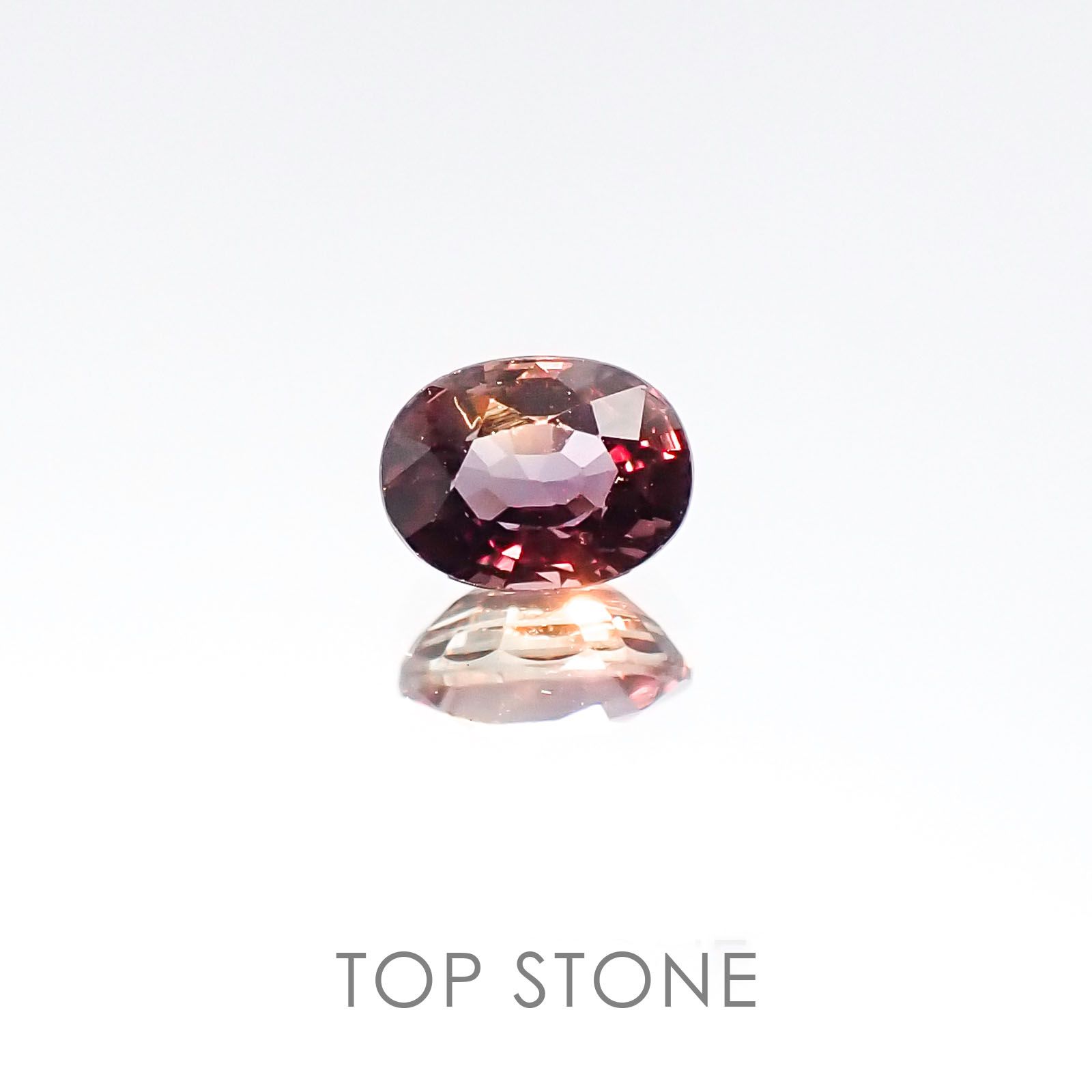 カラーチェンジサファイア非加熱(宝石名サファイア) タンザニア産 0.44ct 識別済[20096014]4.9×3.6mm前後