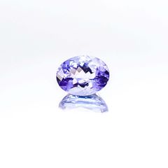 タンザナイト(宝石名タンザナイト)タンザニア産 1.74ct 識別済[230723006]8.5x6.5mm前後