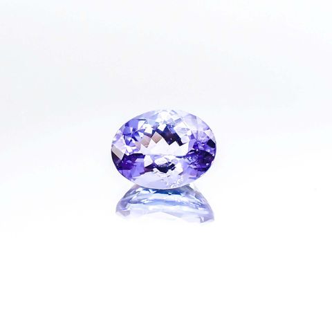 タンザナイト(宝石名タンザナイト)タンザニア産 1.74ct 識別済[230723006]8.5x6.5mm前後